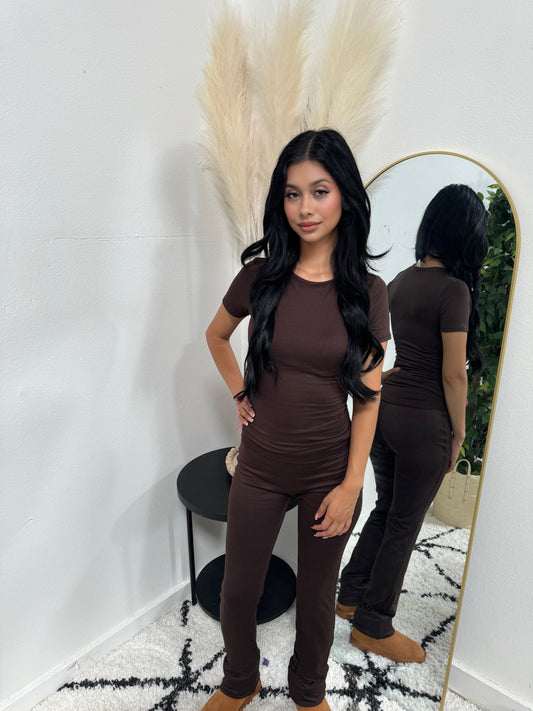 Mocha legging set