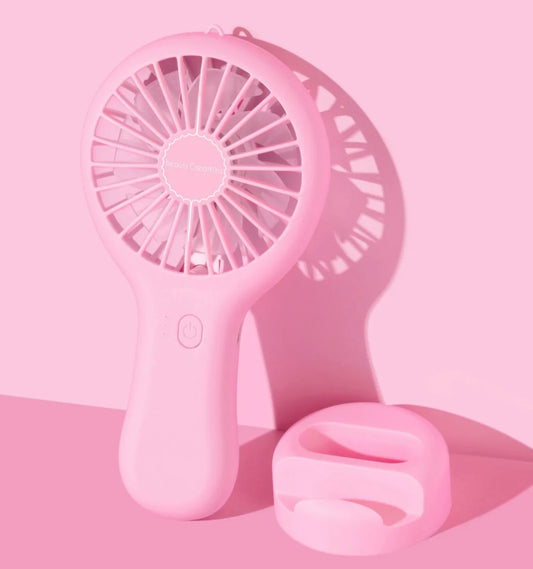 Pink fan